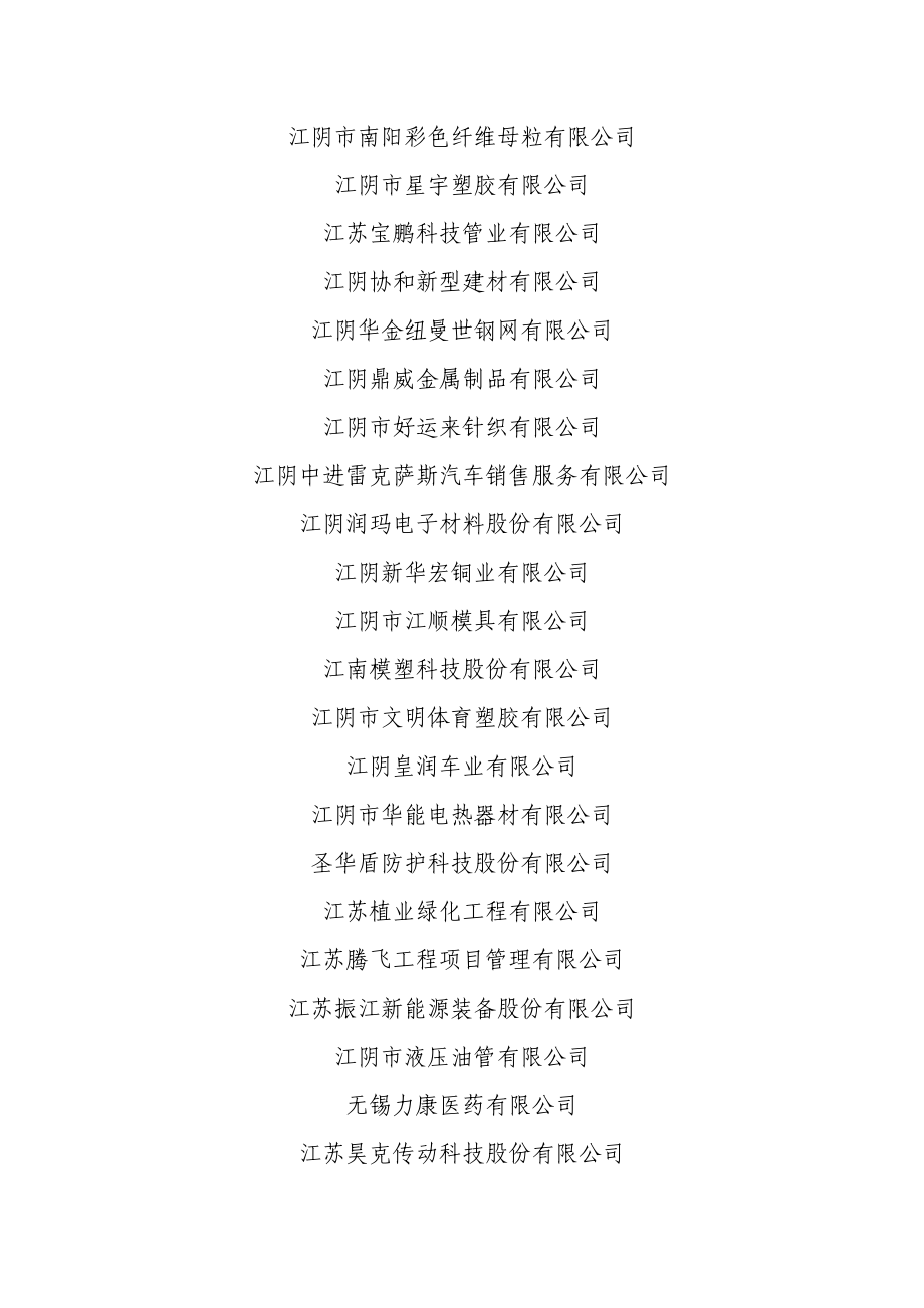 無錫市重合同守信用企業公告